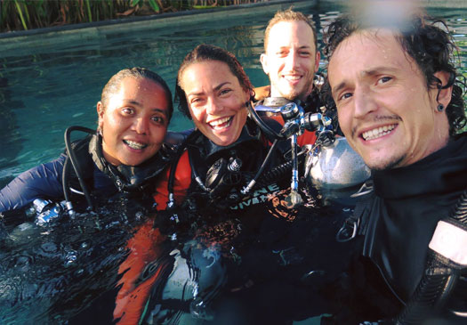 Prijzen PADI Pro courses op Bali