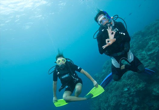 Leer gewichtloos te duiken met de PADI Peak Performance Buoyancy cursus op Bali