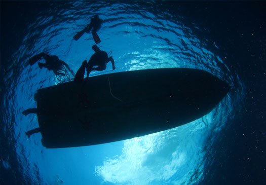 Blue Corner Duikstek Nusa Lembongan Bali