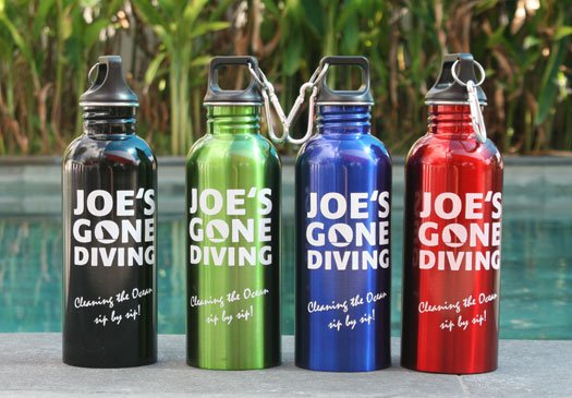 Joe’s Gone Diving ist sehr Umweltfreundliches