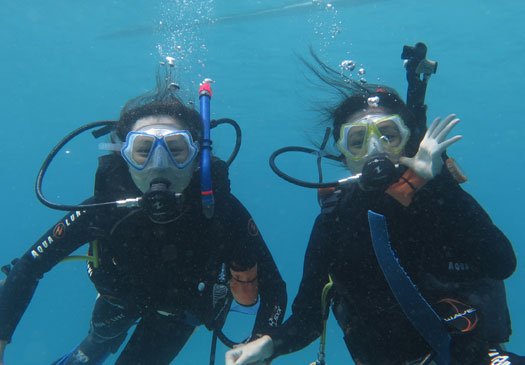 Try diving in Bali Indonesia with our discover scuba diving program