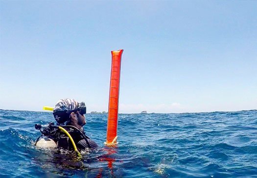 Lerne mit dem PADI Strömung Taucher Kurs die Strömung zu steuern