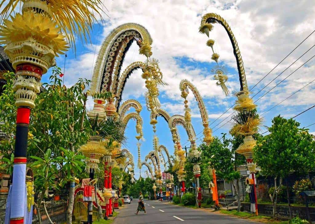 The day of silence Nyepi